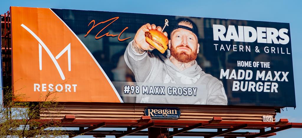 M Resort Raiders Tavern & Grill Madd Maxx Burger Co-op,LAS,Bultn,Las Vegas Boulevard WS 100 ft S of Welpman Way FS,09-10-24
