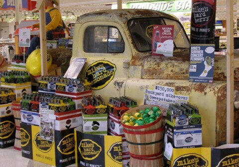 Mike's Hard Lemonade In-Store Proof