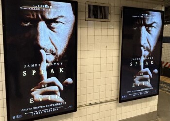 Speak no Evil movie,NY,DSP,59 st Columbus Circle subway train station platform Manhattan NYC,09-09-24